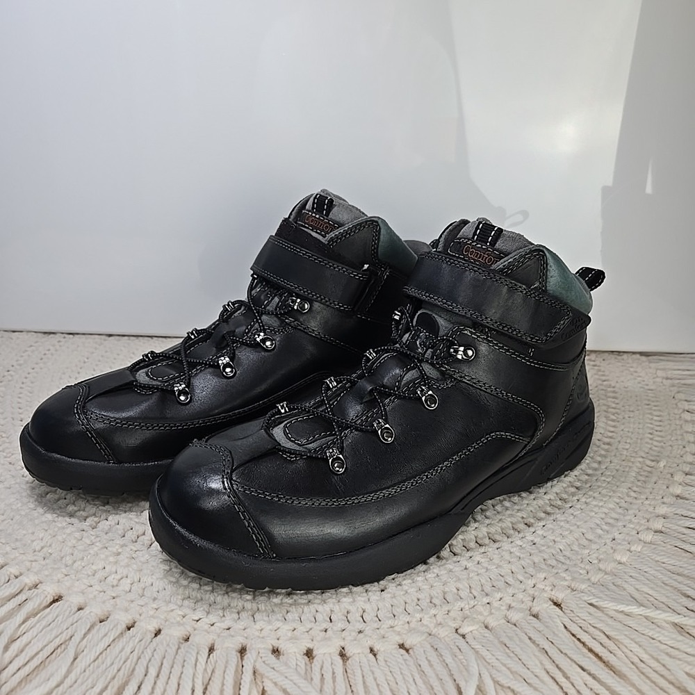 Dr. Comfort Men's 12M Ranger Therapeutic Diabetic Hiking Boot Leather Black 9410